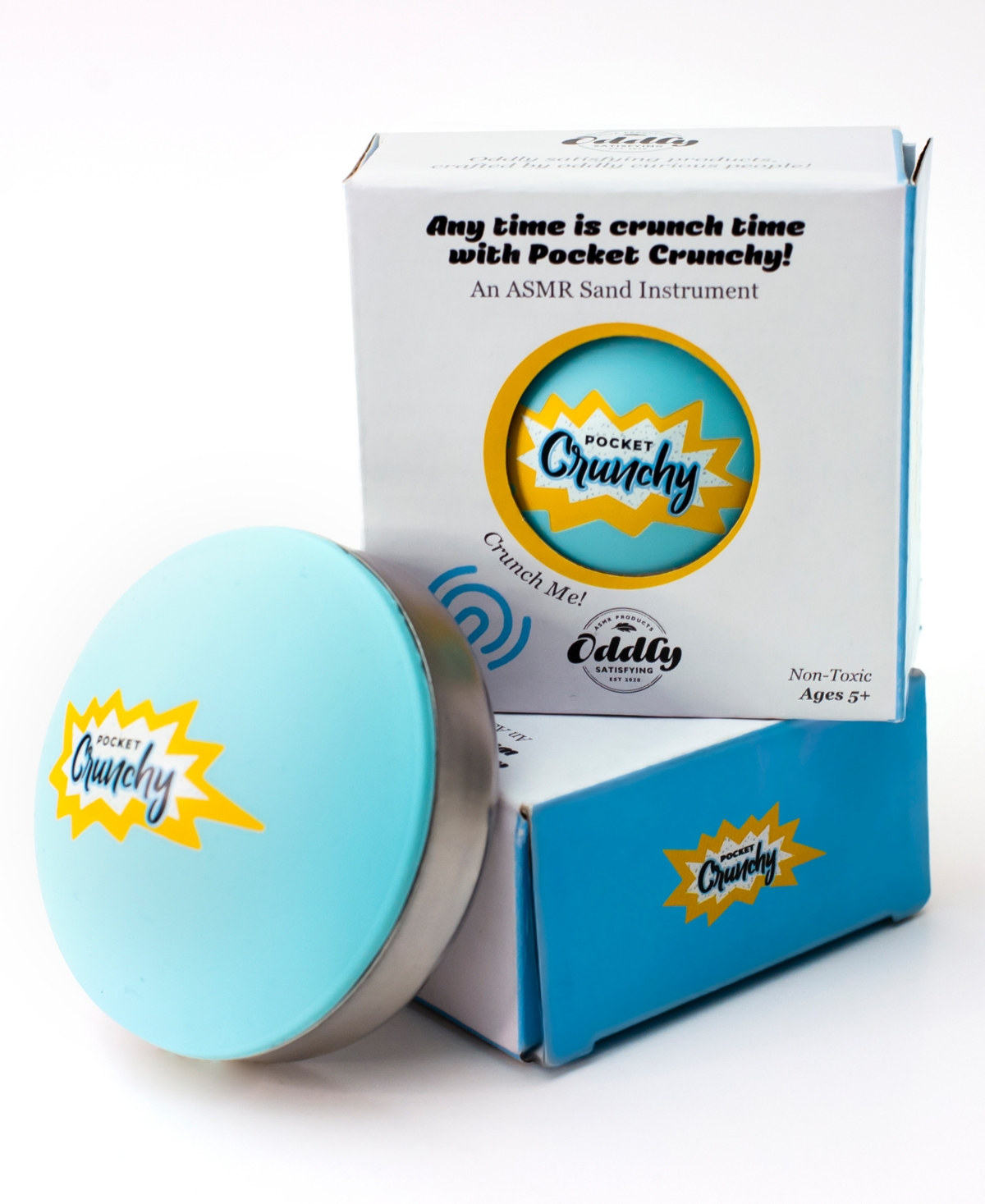 Shop Flipo Pocket Crunchy Fidgeting Toy With Crunching Sound In Blue