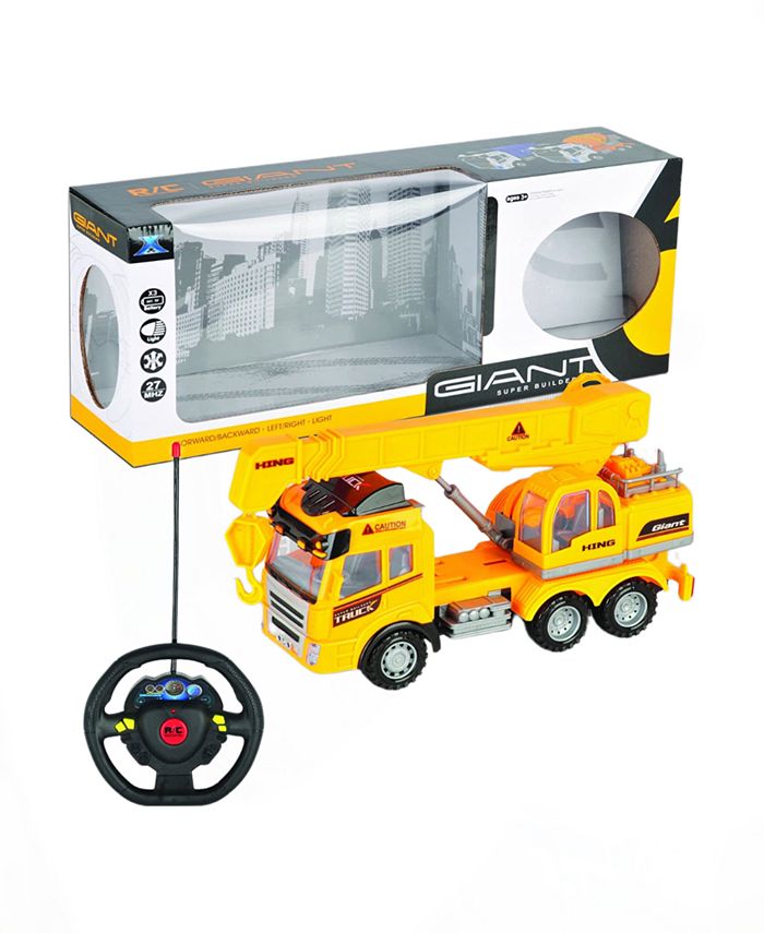 Big Daddy Remote Control Construction Toy Truck with Excavator Arm Macy's