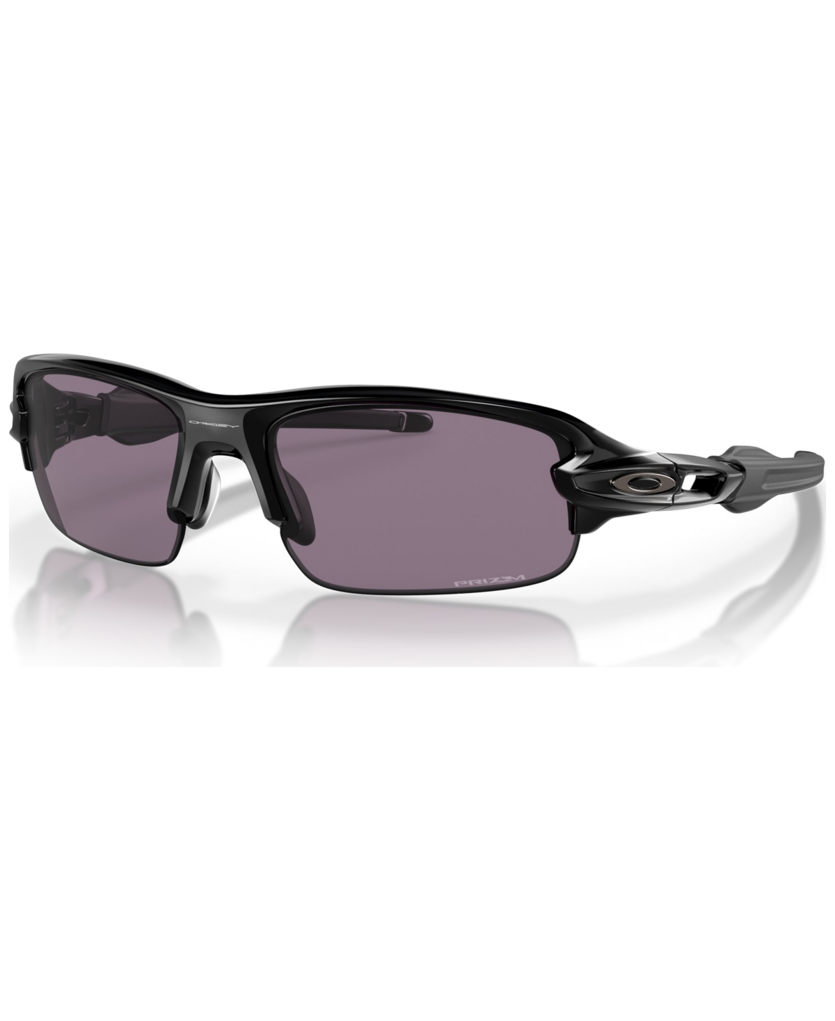 Oakley Jr Kids Flak Xxs Youth Fit 58 Sunglasses, Oj9008 (ages 7-10) In Polished Black