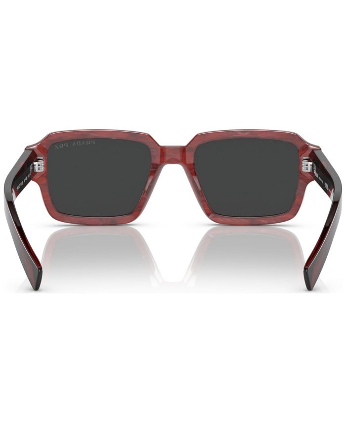 PRADA Men's Polarized Sunglasses, PR 02ZS Macy's