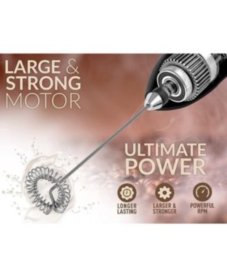 Handheld Milk Frother for Coffee with Upgraded Titanium Motor