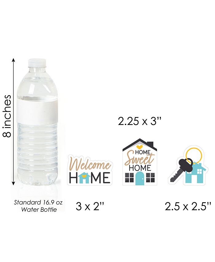 Big Dot of Happiness Home Housewarming Cupcake Toppers New