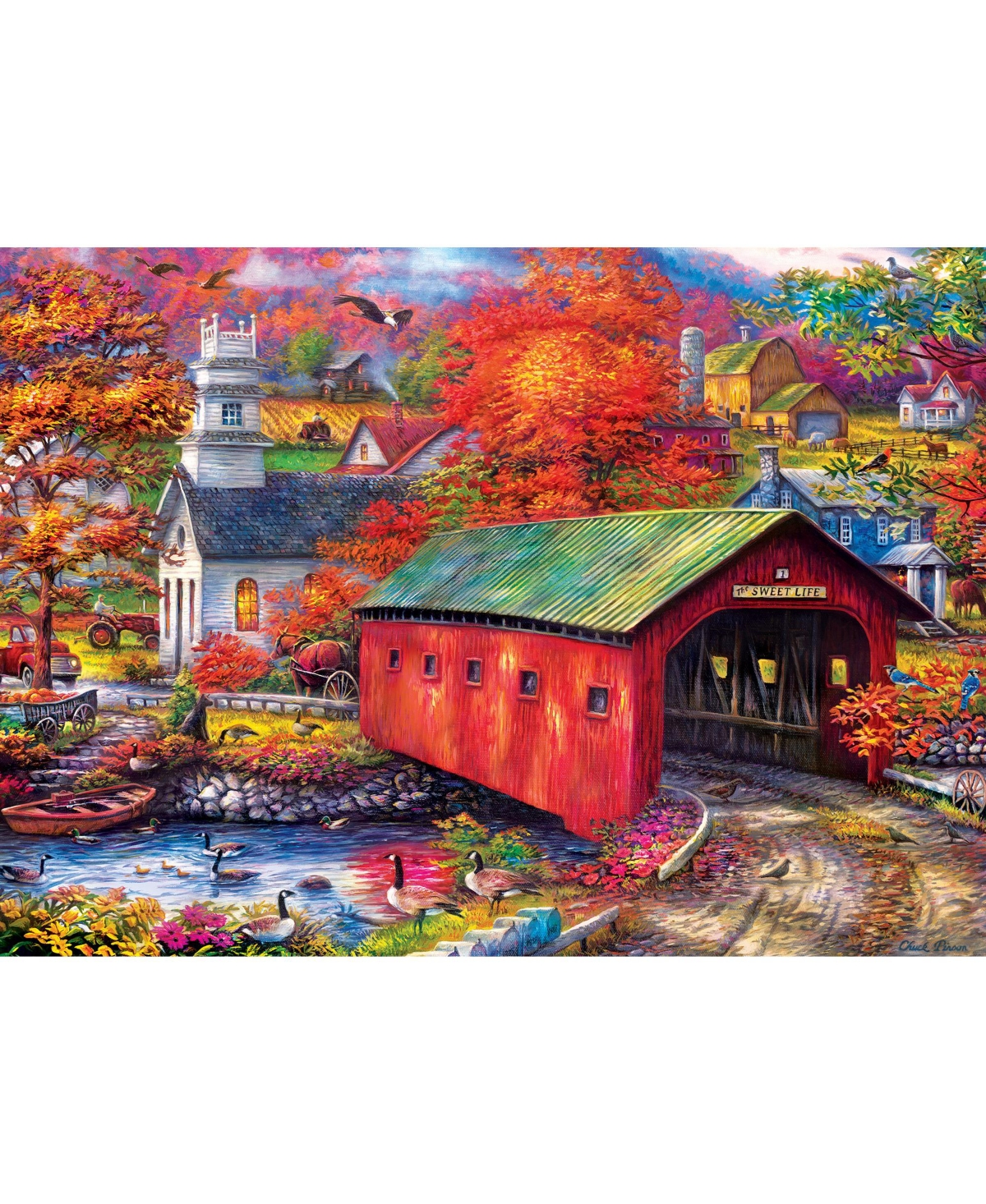 Masterpieces Puzzles Art Gallery Of Chuck Pinson In No Color