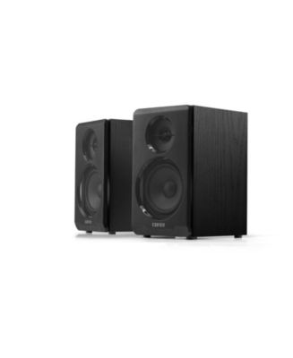 Edifier R33bt Active Bluetooth Bookshelf Speakers, Black - Macy's