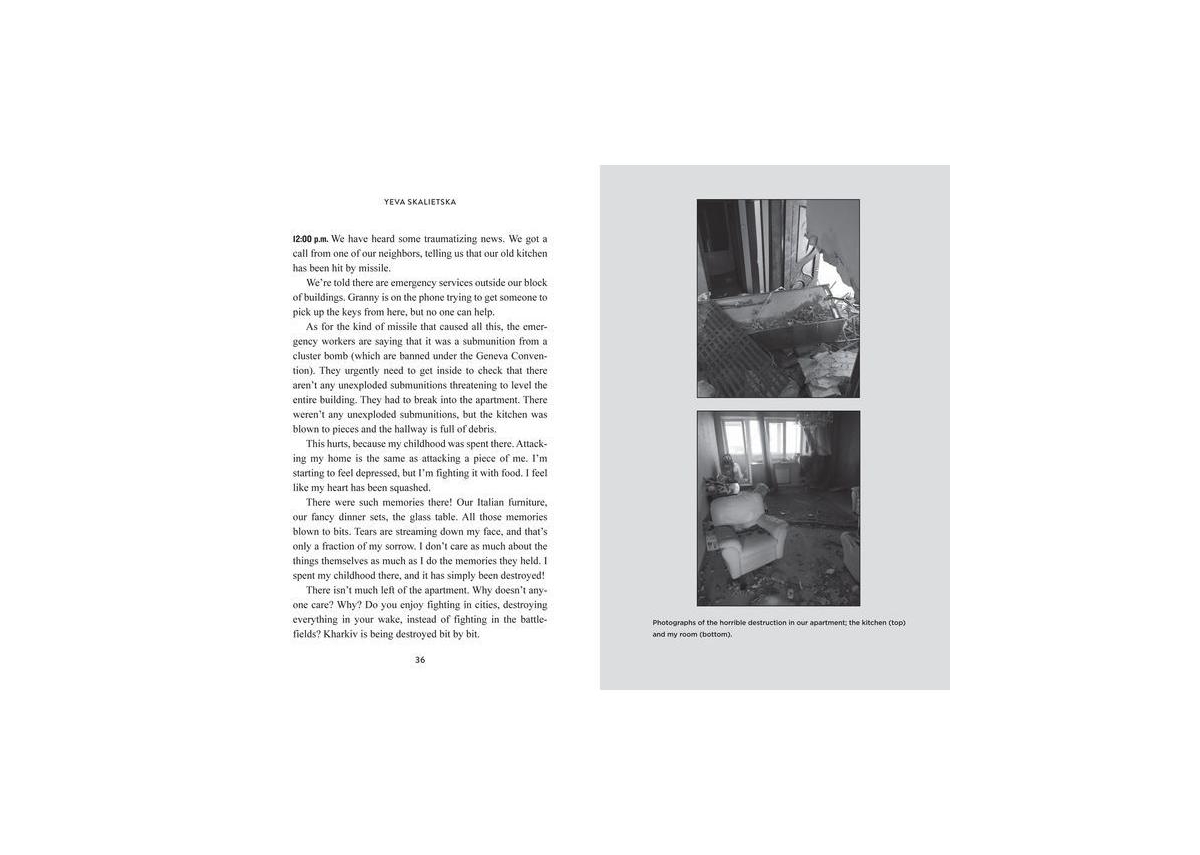 You Don't Know What War Is: The Diary of a Young Girl from Ukraine by Yeva Skalietska