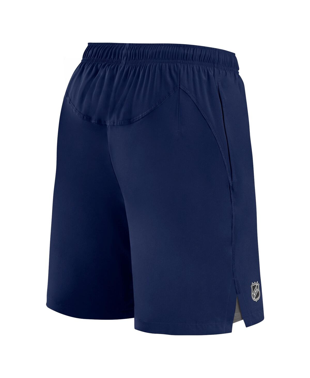 Men's FanaticsColorado Avalanche Authentic Pro Rink Shorts - Navy