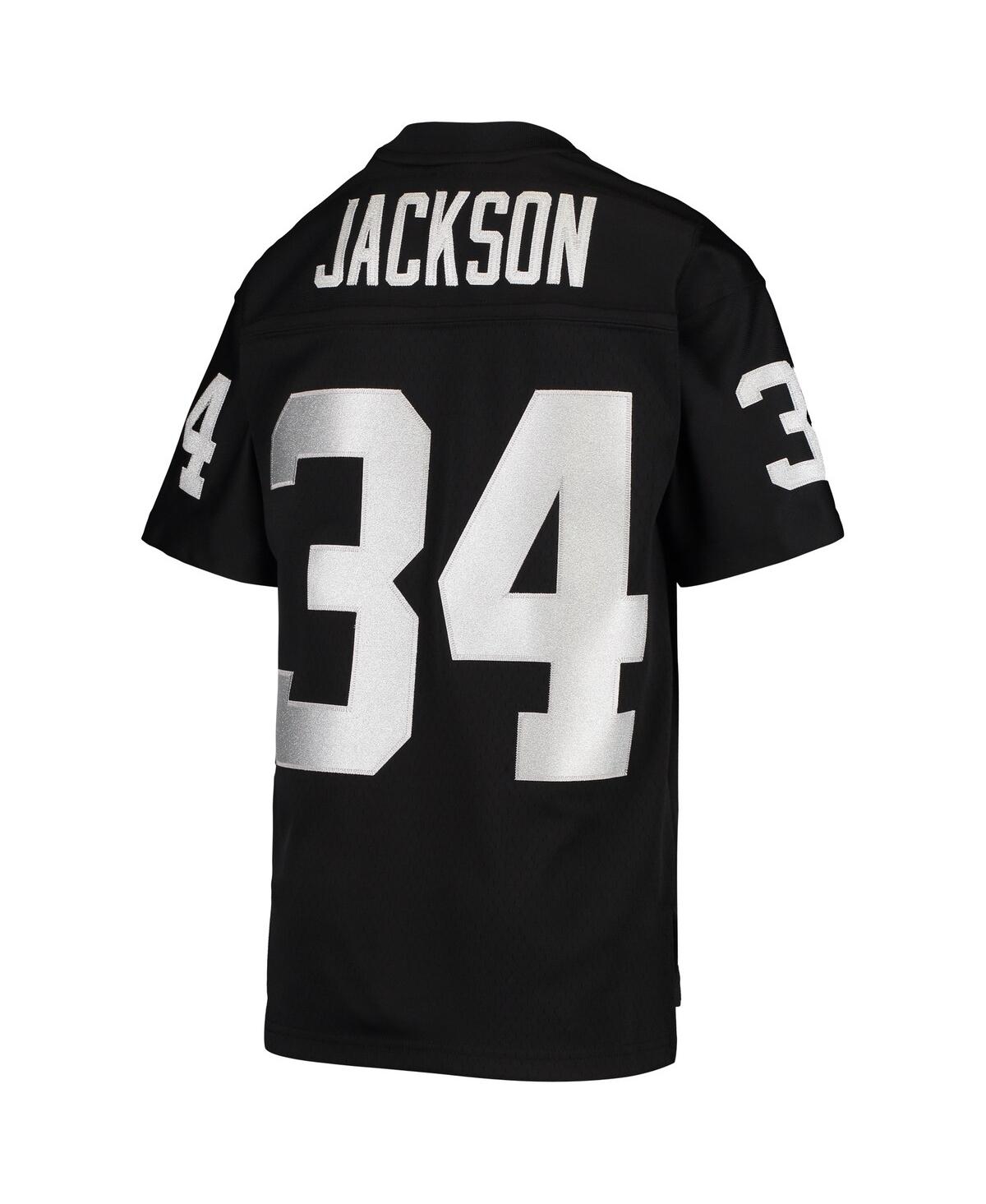 Big Boys Mitchell & Ness Bo JacksonLas Vegas Raiders 1988 Legacy Retired Player Jersey - Black