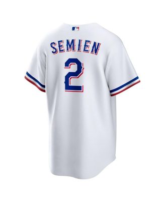 Men's Marcus Semien White Texas Rangers Home Replica Player Jersey