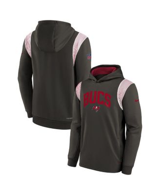 Tampa Bay Buccaneers Nike Team Sideline Full-Zip Performance Hoodie - Pewter