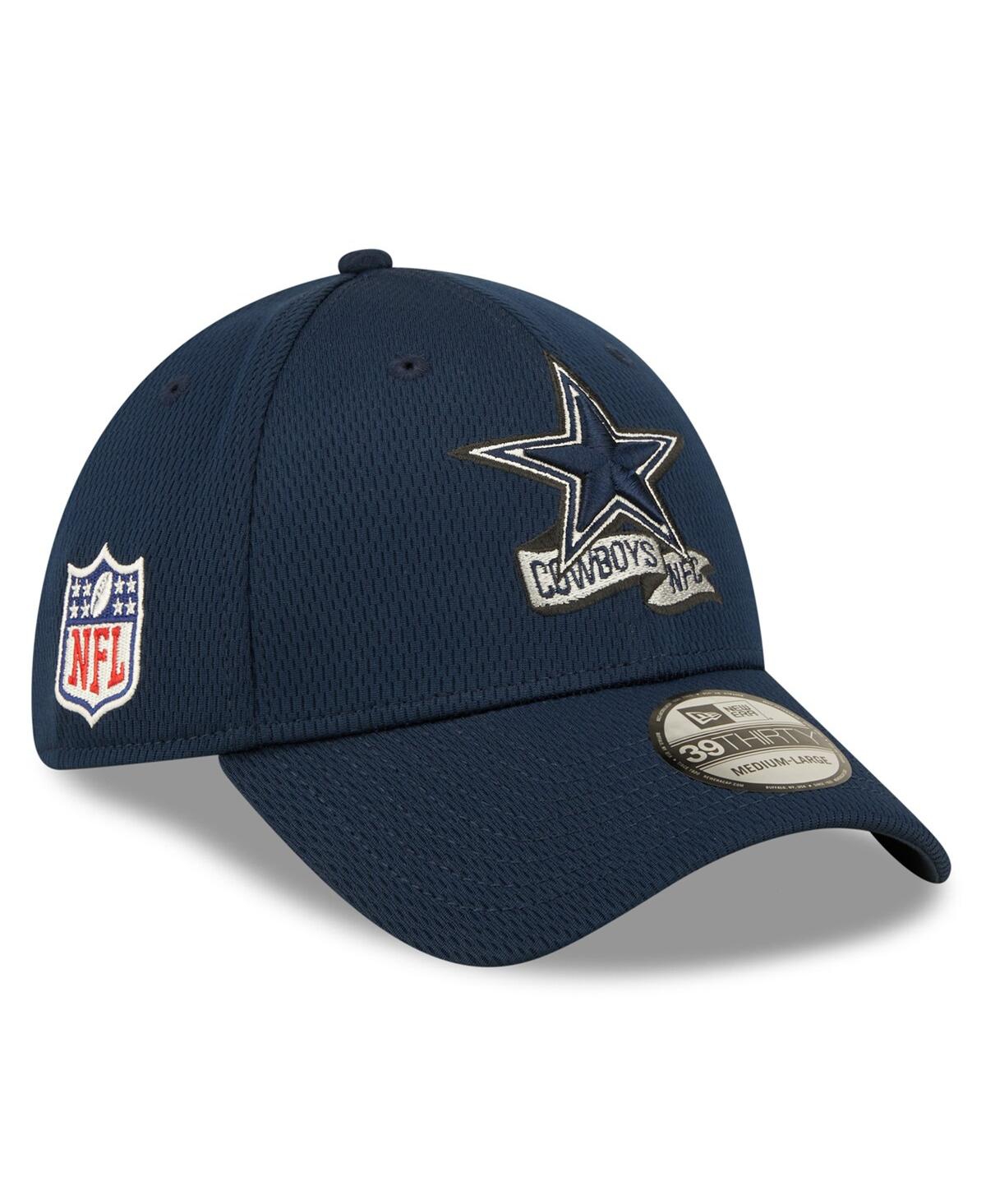 Shop New Era Big Boys And Girls  Navy Dallas Cowboys 2022 Sideline Coaches 39thirty Flex Hat