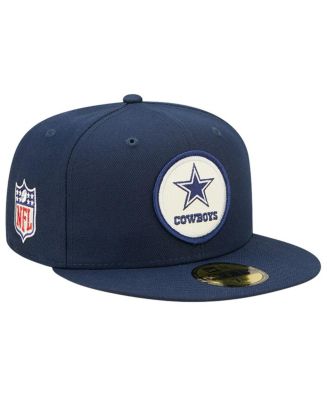 New Era Men's Navy Dallas Cowboys Historic 2022 Sideline 59FIFTY Fitted ...