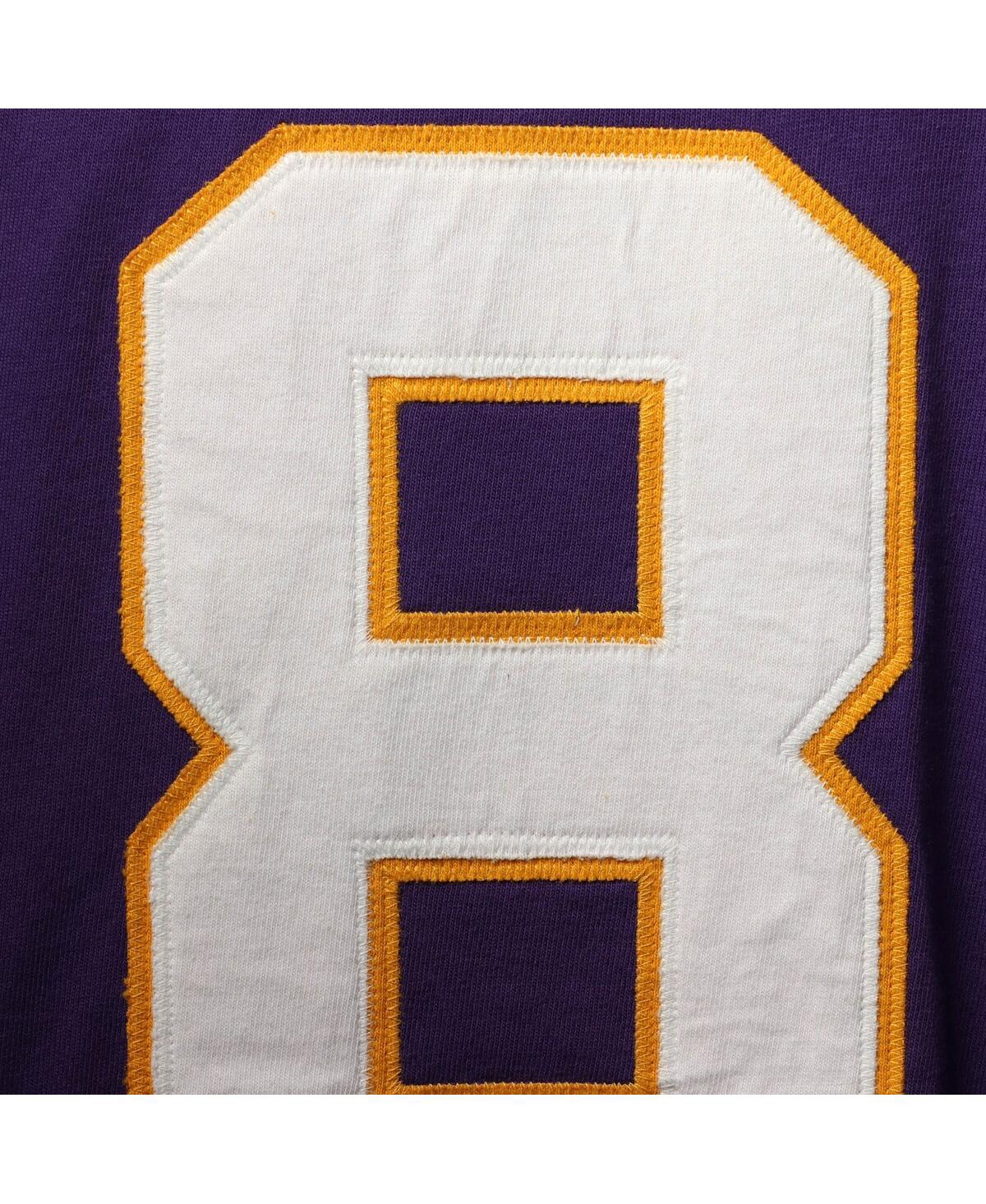 Mitchell & Ness Men's  Randy Moss Purple Minnesota Vikings 2000 Retired Player Name And Number Long S In Purple