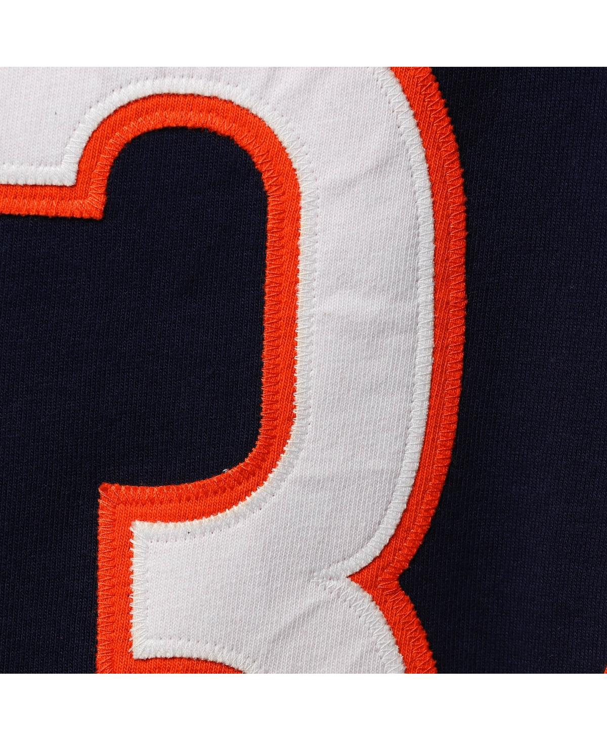 Mitchell & Ness Walter Payton Navy Chicago Bears Big & Tall Retired Player Name & Number Long Sleeve In Navy