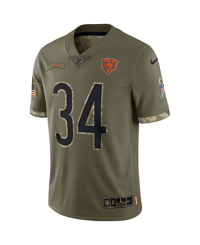 walter payton salute to service jersey