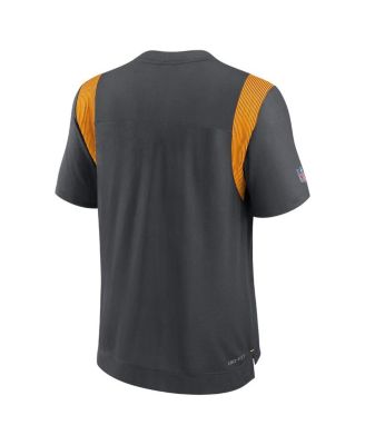 Men's Charcoal Washington Commanders Sideline Tonal Logo Performance Player T-shirt