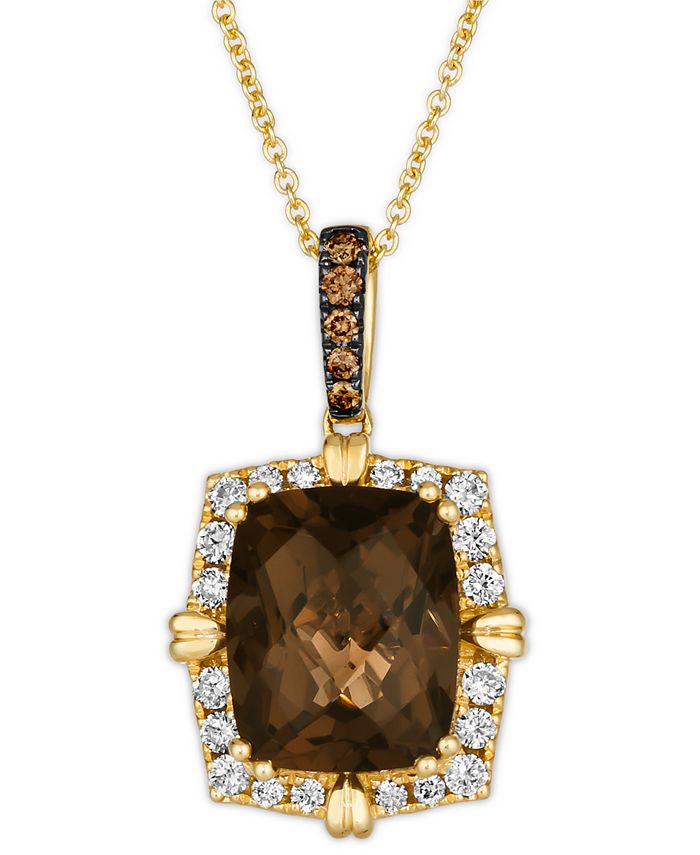 Le Vian Chocolate Quartz 4 ct. t.w. Diamond 1 3 ct. t.w