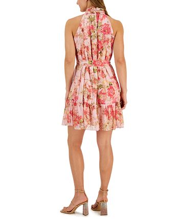 Taylor Mock Neck Floral Dress main image 1