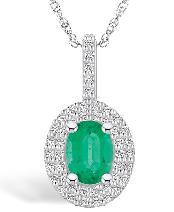 Emerald necklace macys new arrivals