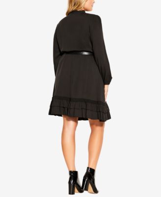 Plus Size Precious Tie Dress