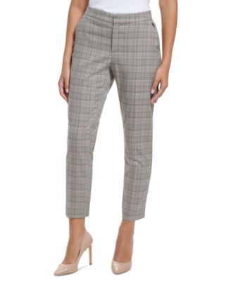 Tommy Hilfiger - Women's Plaid Sutton Ankle Pants
