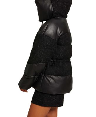 Guess ZIP UP HOODED ACTIVE TOP Marine - Fast Delivery