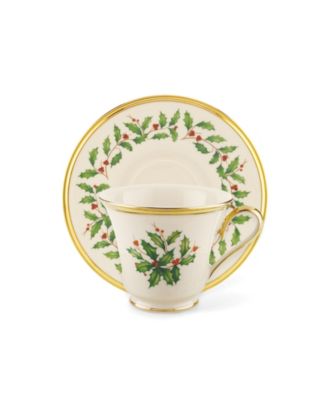 Holiday Tea Saucer