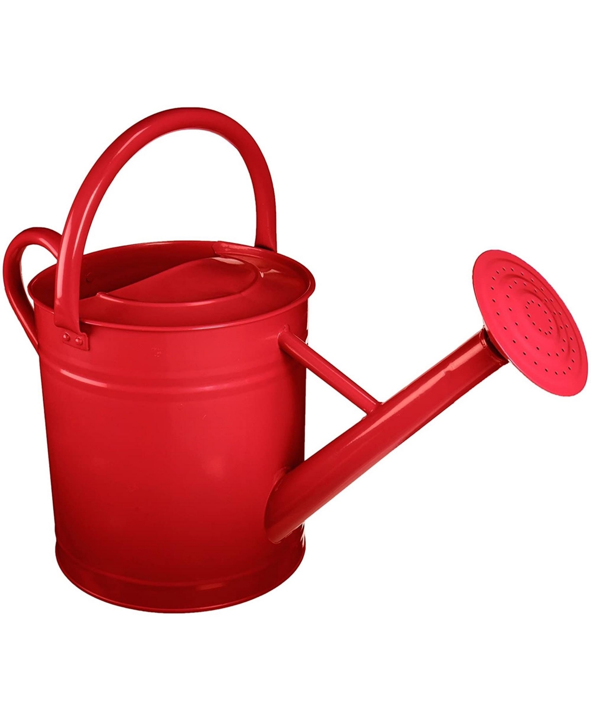 Gardener Select Metal Watering Can, Red, 1.85 Gallons 7L - Red