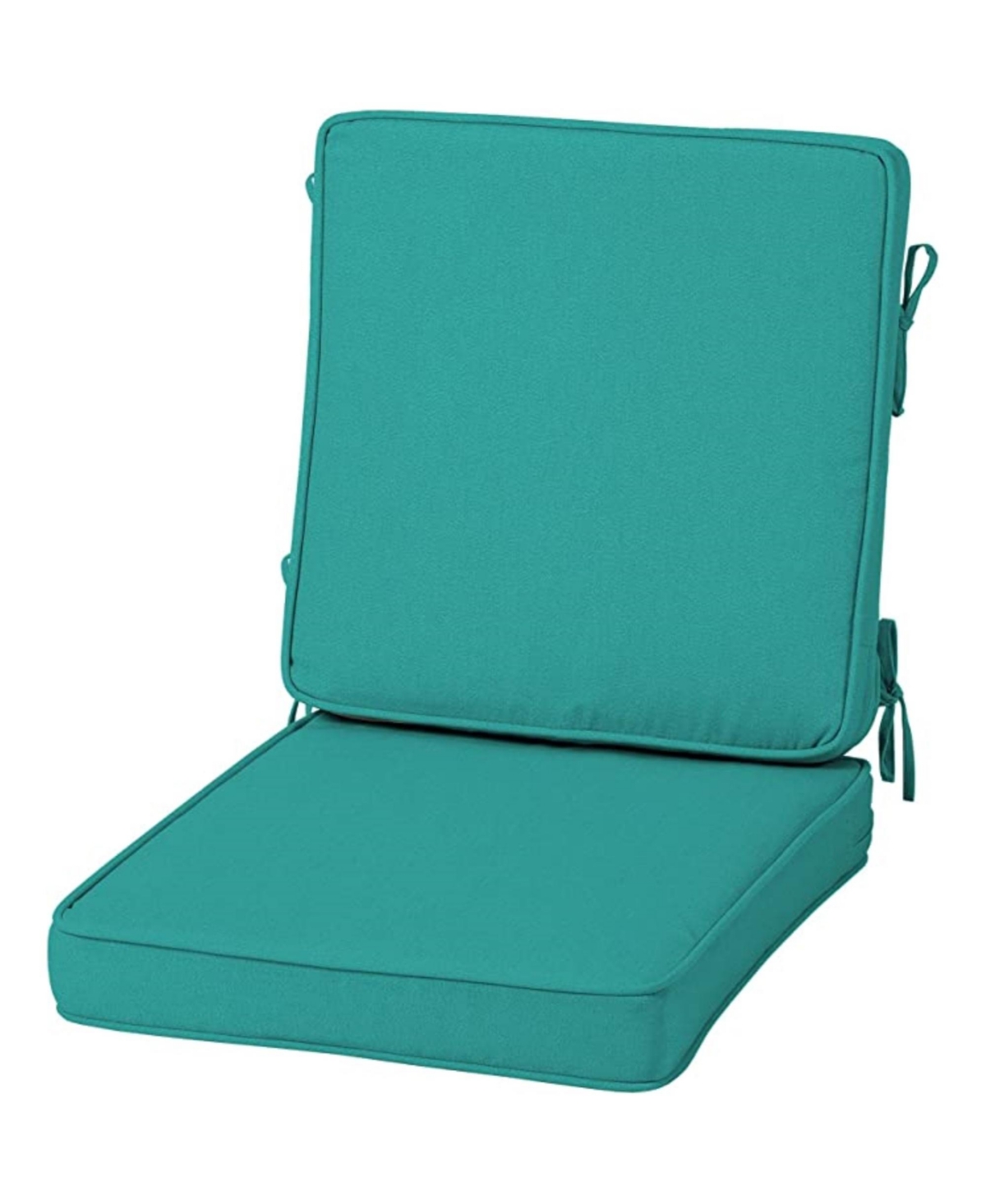 Acrylic Foam Chair Cushion 20In x 20In Aqua - Blue