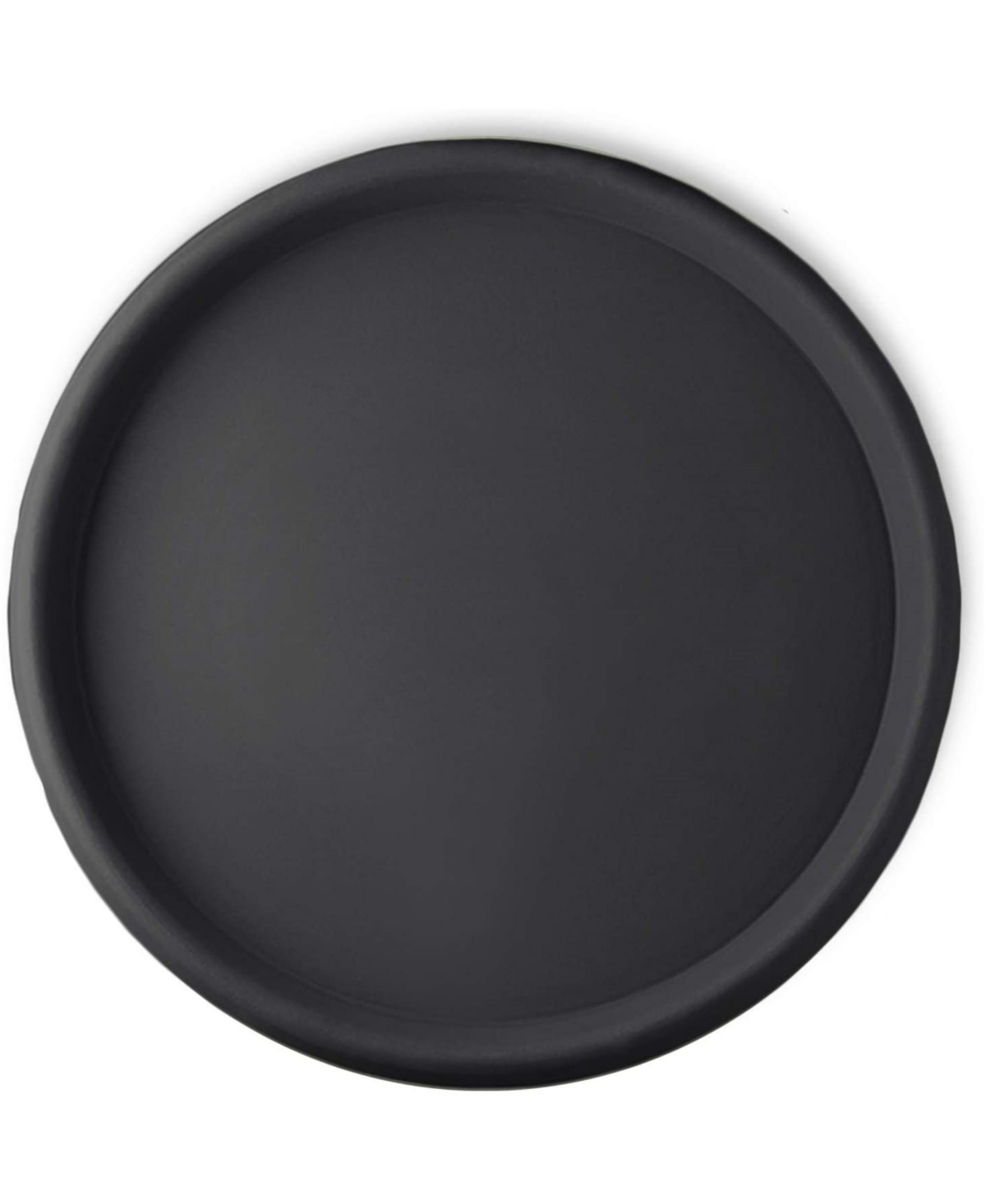 Universal Saucer, Round, Caviar Black, 25.5in - Black
