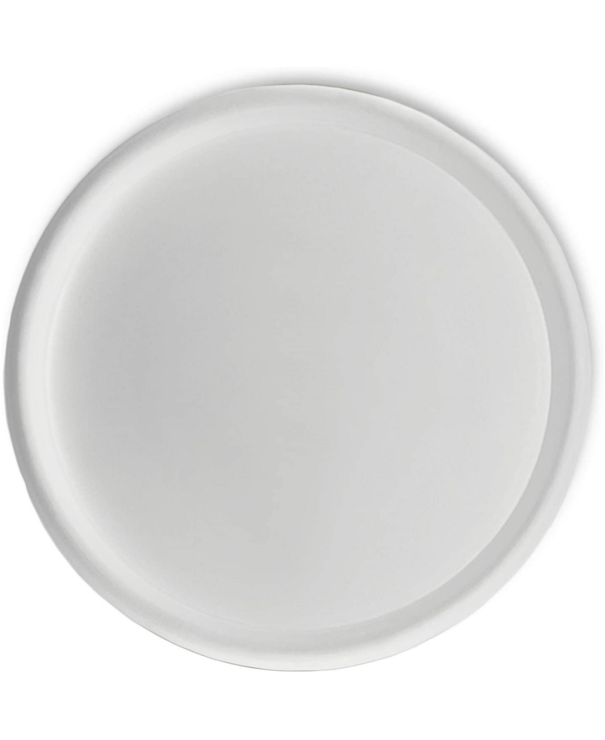 Universal Round Saucer, Alpine White, 22in D - White