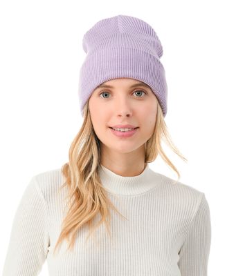Women's Ultra Soft Rib Detail Cuff Beanie