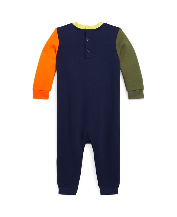 Polo Ralph Lauren Baby Boys Polo Bear Fleece Long Sleeve Coverall Macy's