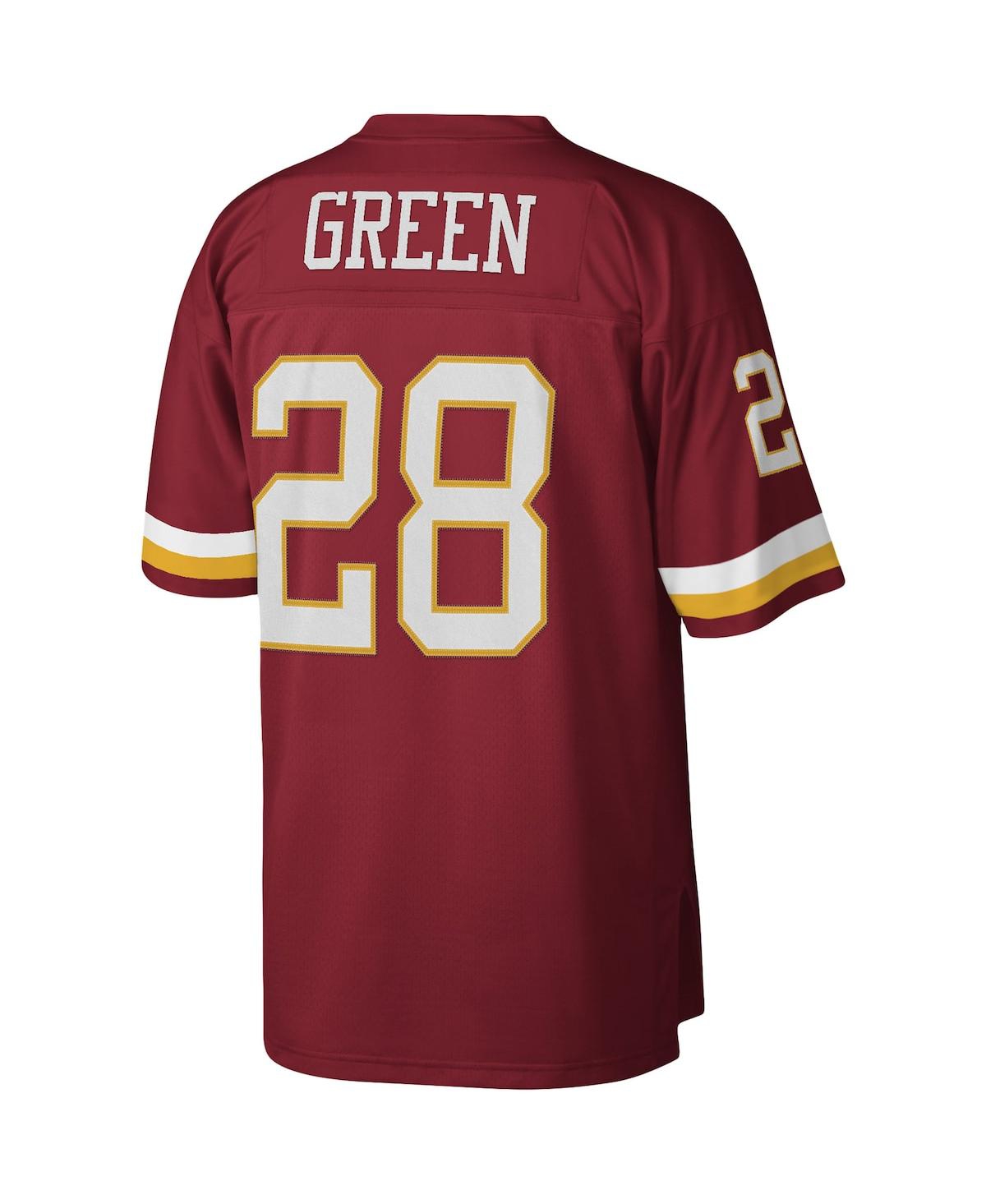 Men's Mitchell & Ness Darrell GreenWashington Football Team Legacy Replica Jersey - Burgundy