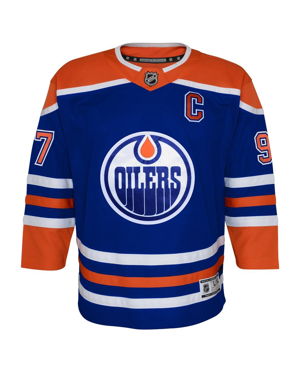 Big Boys Connor McDavidEdmonton Oilers Home Premier Player Jersey - Royal