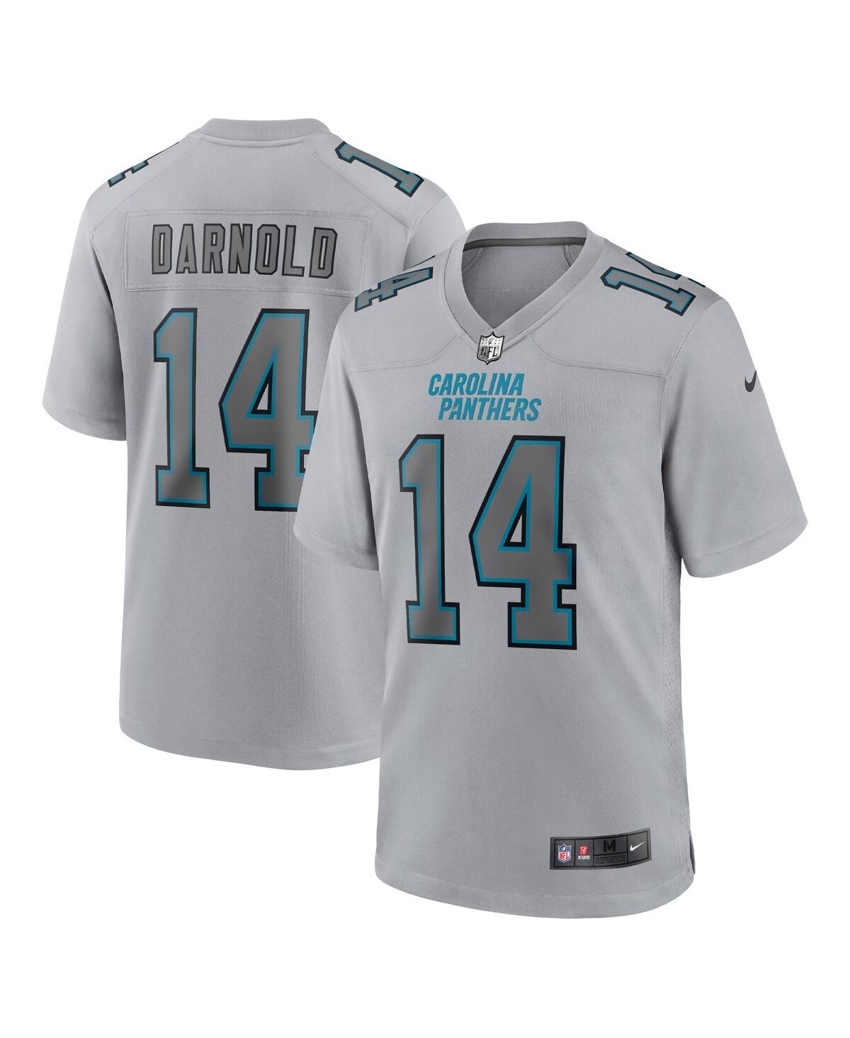 Men's Nike Sam DarnoldCarolina Panthers Atmosphere Fashion Game Jersey - Gray