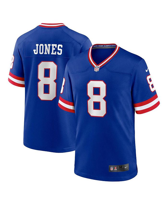 Nike Men's Daniel Jones Royal New York Giants Classic Player Game Jersey -  Macy's