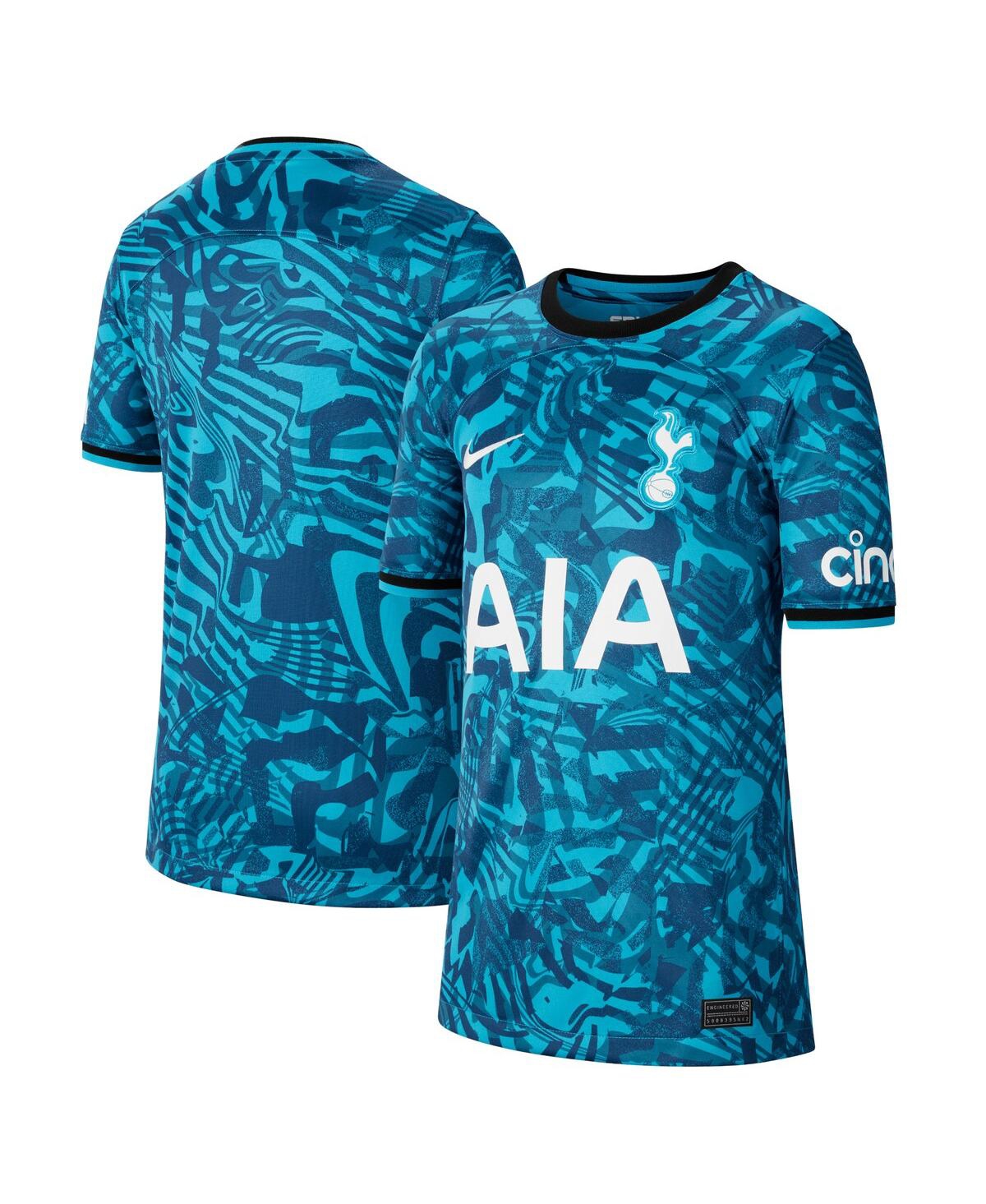 Boys Youth Nike Blue Tottenham Hotspur 2022/23 Third Replica Jersey