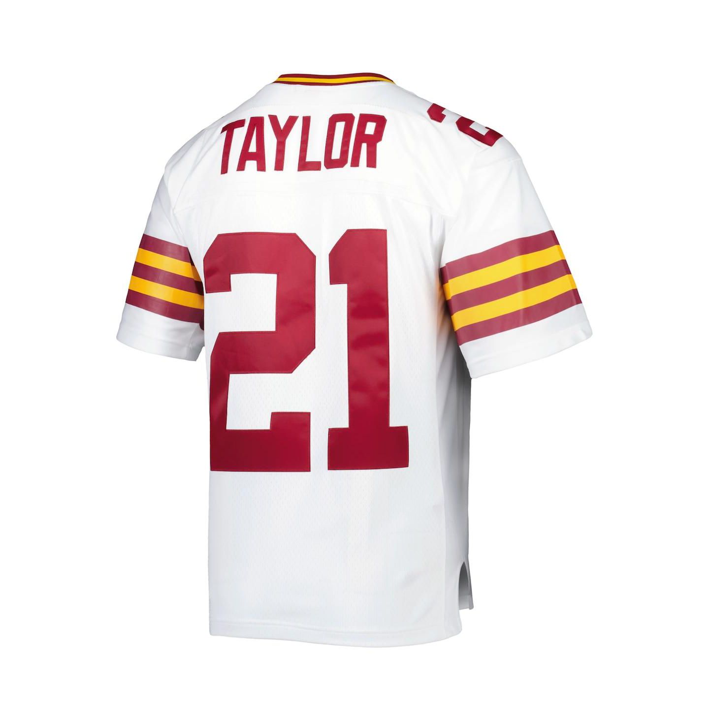 Мужской топ Mitchell & Ness Sean Taylor White Washington Football Team 2007 Legacy Replica Jersey — фото 4