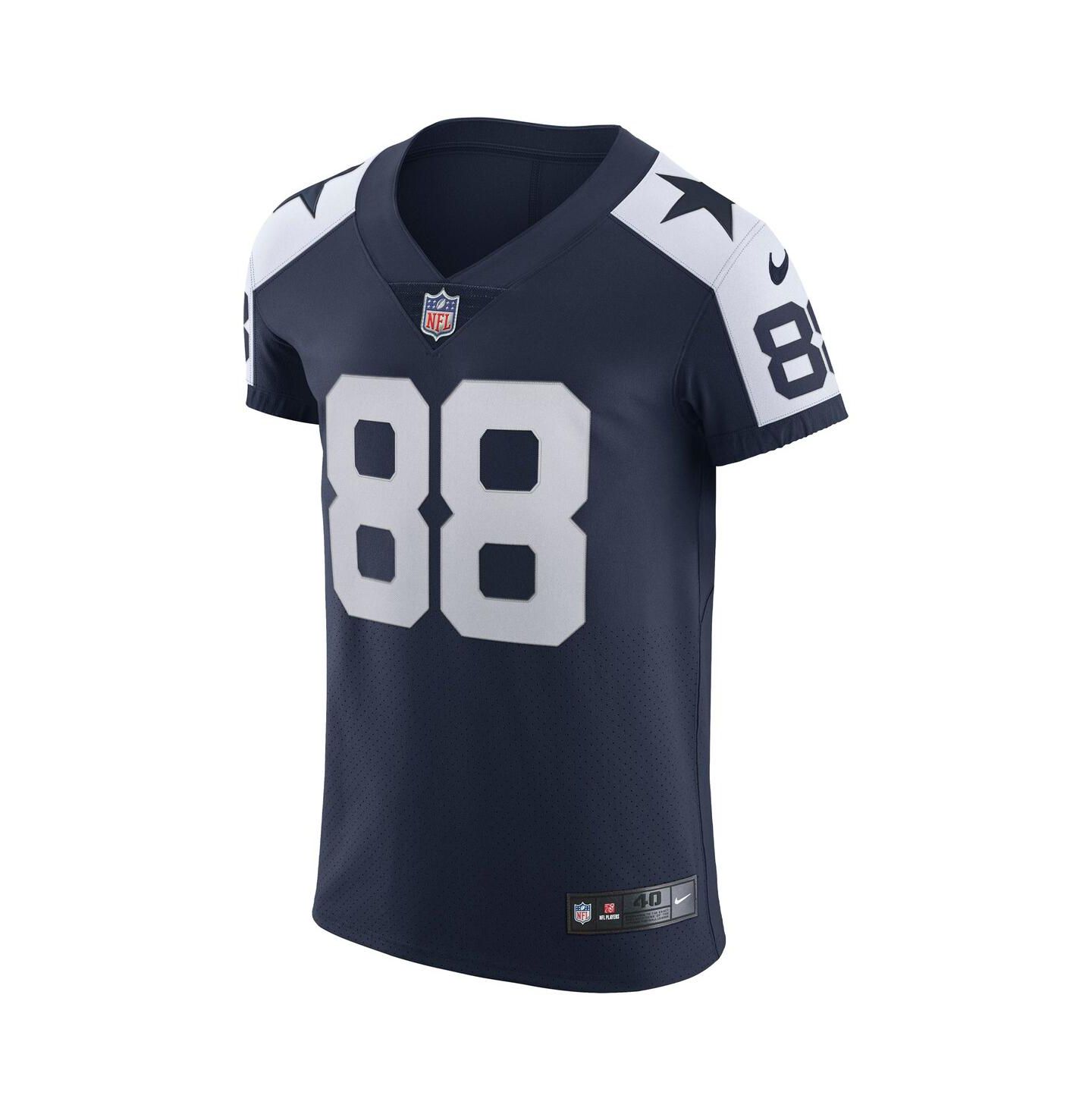 Мужской топ Nike CeeDee Lamb Dallas Cowboys Alternate Vapor Elite Jersey, цвет: Тёмно-синий — фото 2