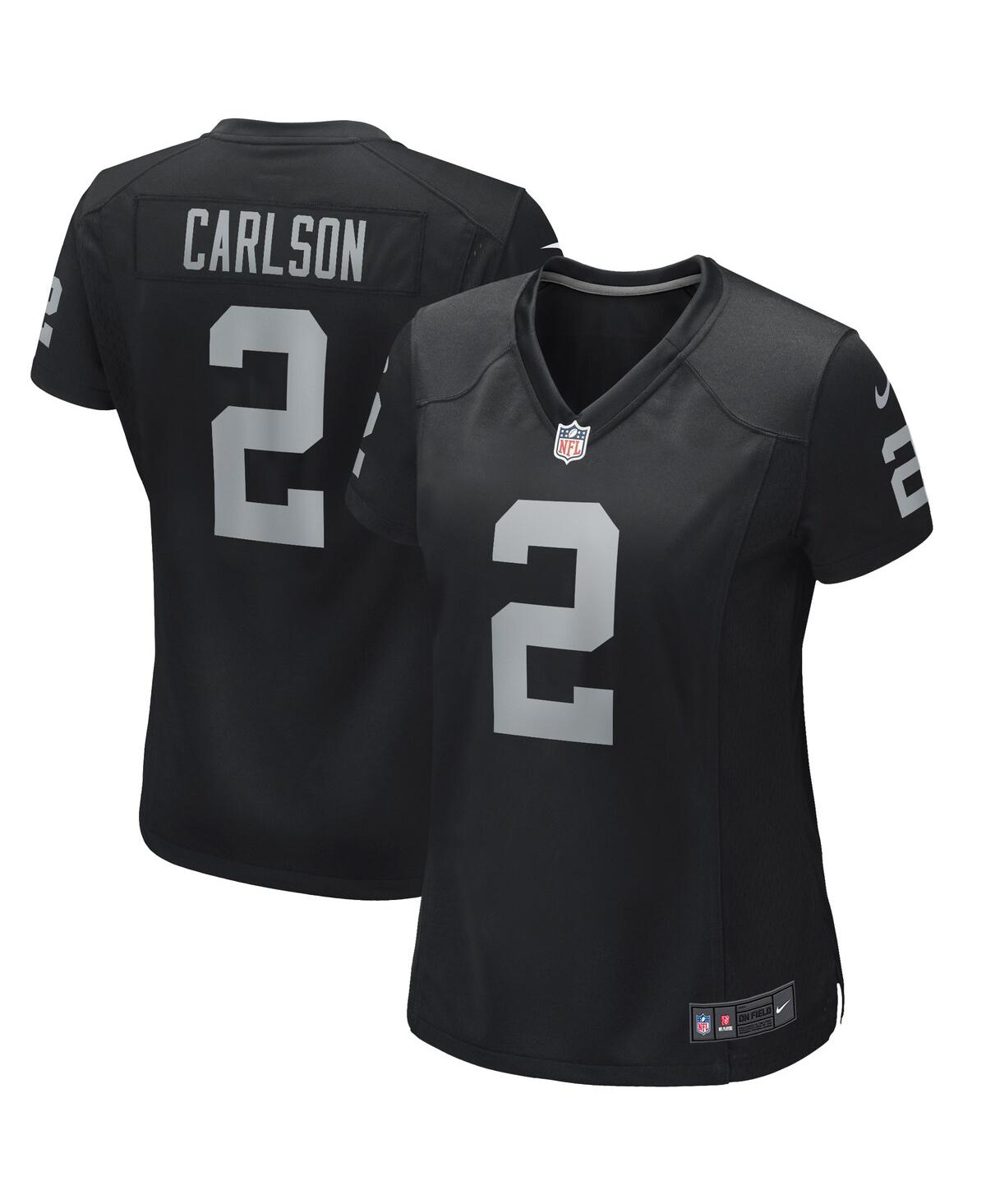 Women's Nike Daniel CarlsonLas Vegas Raiders Game Player Jersey - Black