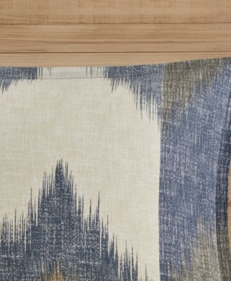 Alpine Chevron Stripe Reversible Comforter Set, Full/Queen