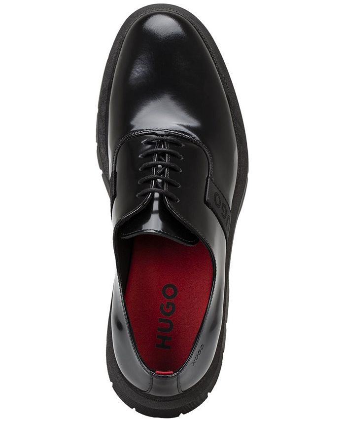 Hugo Boss Men's Denzel Leather Oxford Shoe with Chunky Sole Macy's