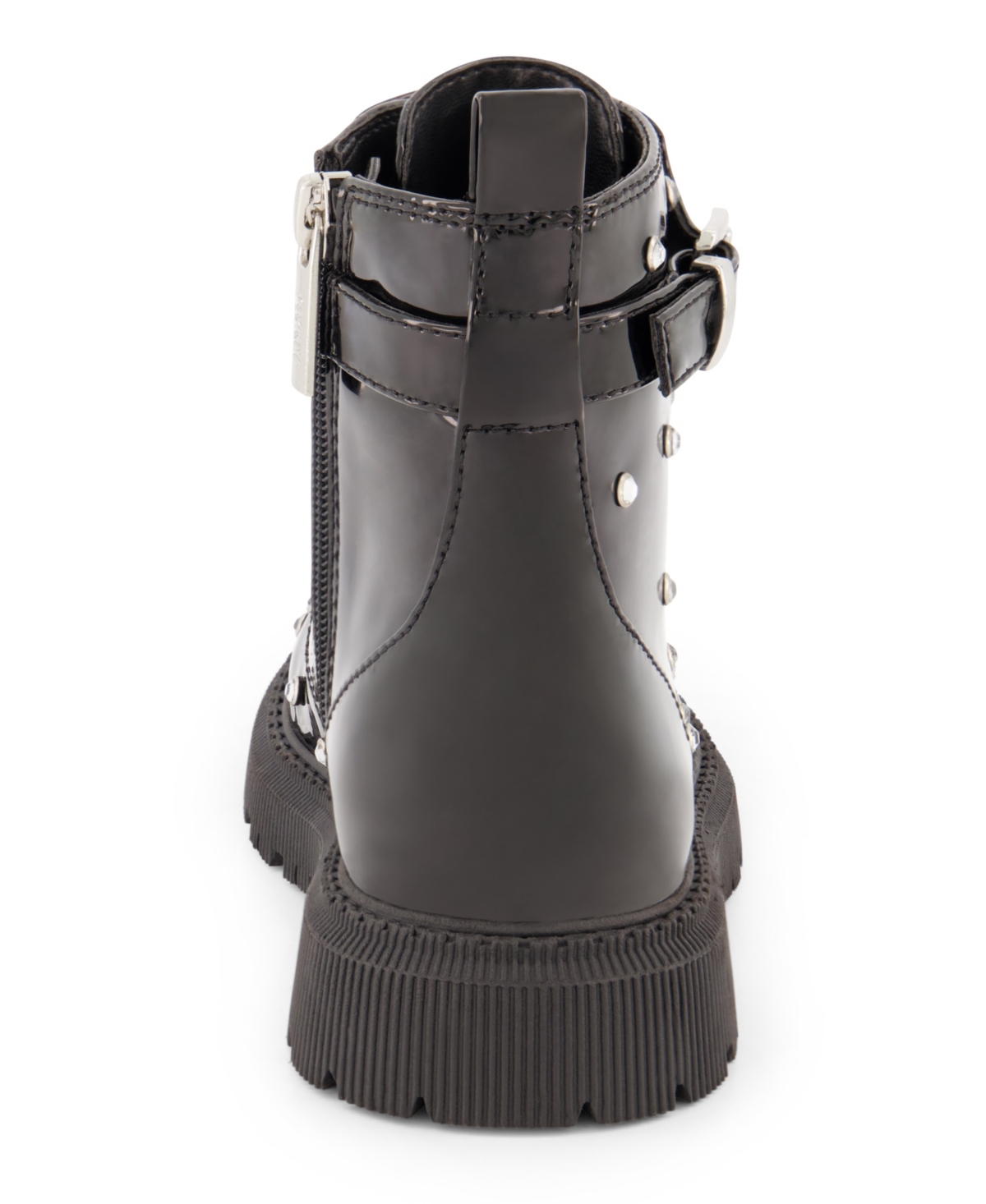 Dkny Little Girls Ava Dila Moto Side Zipper Crystal Boot
