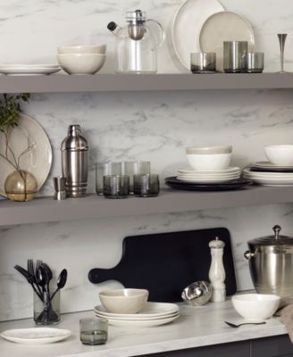 Bay Colors Solid 12 Pc. Dinnerware Set, Service for 4