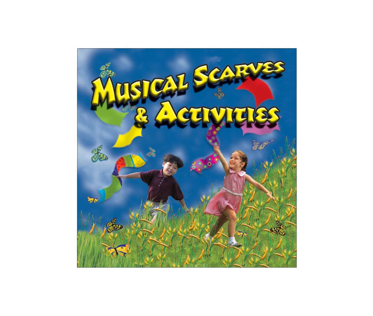 Детские игрушки Kaplan Early Learning Musical Scarves & Physical Activity CD 13-Piece Set, Ages 3+ — фото 4