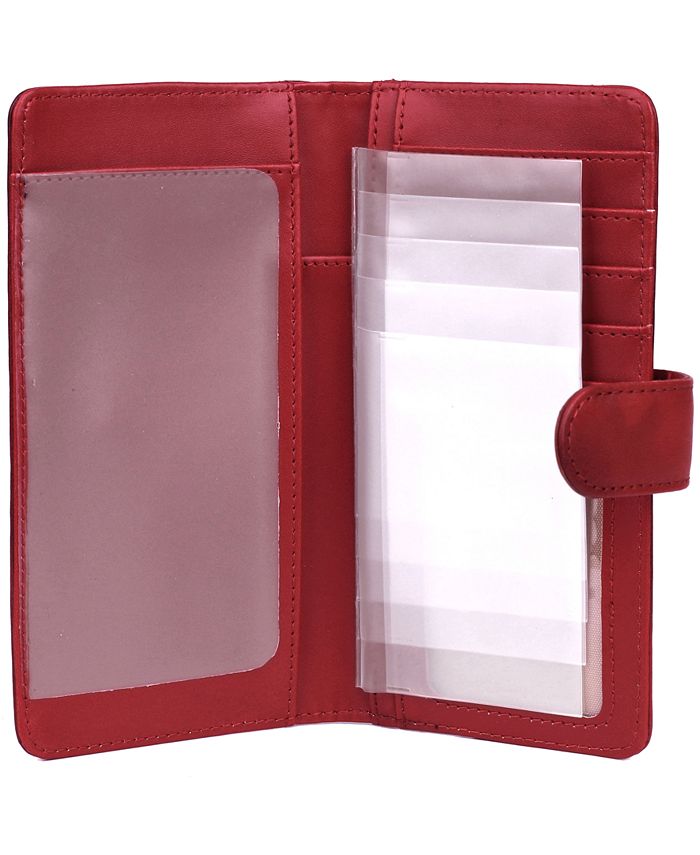 Julia Buxton Women's Heiress PikMeUp Checkbook Keeper Wallet Macy's