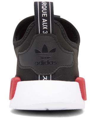 adidas gazelle silver green womens Adidas NMD 360 I Toddlers' Slip-On Shoes Black-White-Solar Gold main image 0