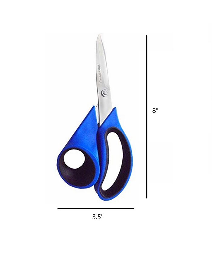 Gardener's Select 8 Premium All Purpose Scissors Blue, Silver - Macy's