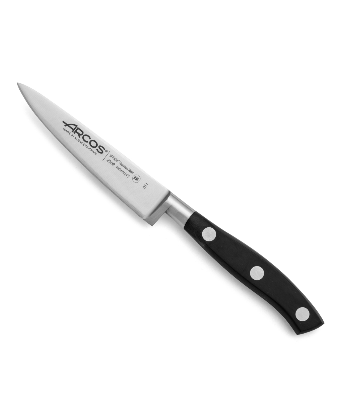 Arcos Riviera 4" Paring Knife Cutlery In Black