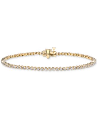 Diamond Tennis Bracelet (1 ct. t.w.) in 14k White or Yellow Gold
